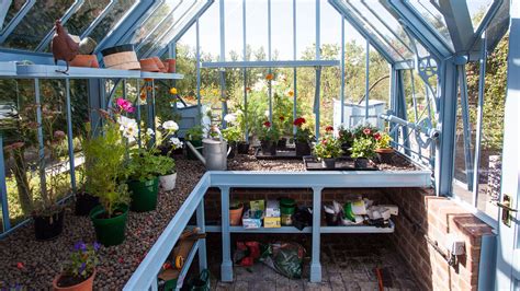 greenhouse storage shelves